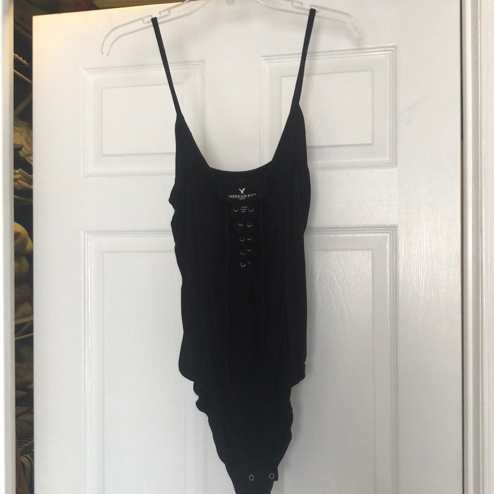 Black bodysuit tank top